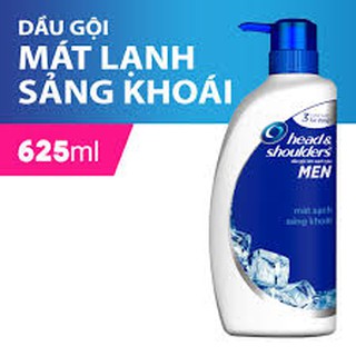 Dầu gội Head & Shoulders mát lạnh sảng khoái cho nam Cool Blast 625ML
