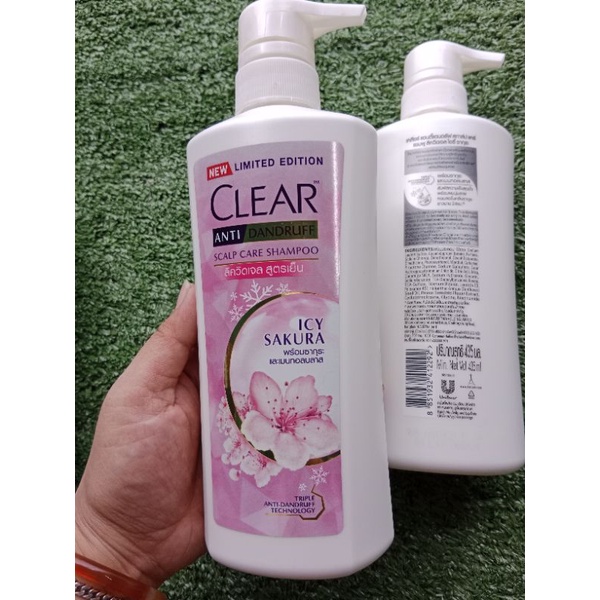 Dầu gội Clear Men/ Bạc Hà /Hoa Anh Đào Thái Lan 450ml