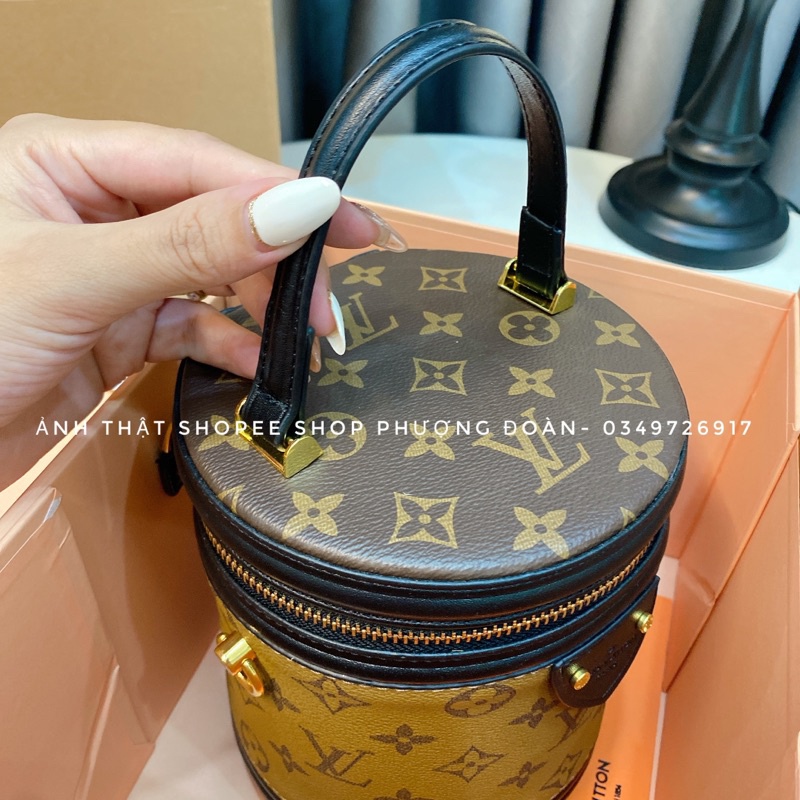 Túi Cốp Trụ Vip có 2 Box nam châm loại đẹp quai cứng cáp Tặng Kèm khăn lụa