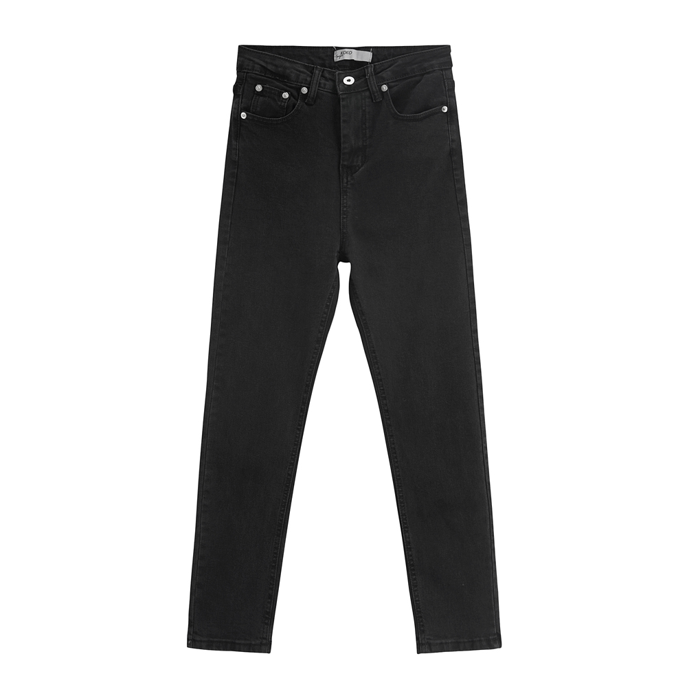  Quần Jean Lưng Cao Co Dãn Màu Trơn 40705 | BigBuy360 - bigbuy360.vn