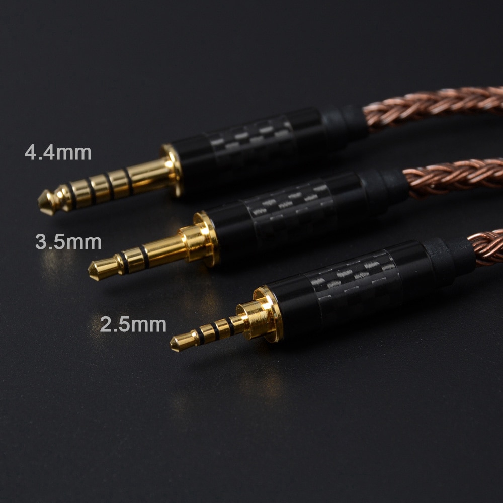NICEHCK 16 Core High Purity Copper Cable 3.5/2.5/4.4mm MMCX/2Pin Cable For TFZ T2 KZ ZSX ZS10 C12 C16 V90 BA5 NX7 PRO