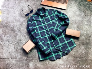 Sơmi caro retro Hàn quốc