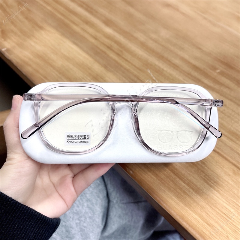 Kính Mát Gọng Nhựa Tròn Oversized Phong Cách Vintage Thời Trang Cho Nam Nữ
