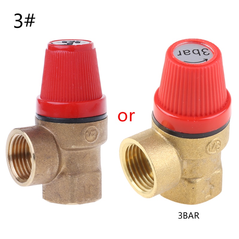 Swithch đồng thau an toàn cho van xả cứu trợ swithch cho máy nước nóng năng lượng mặt trời đôi bên trong