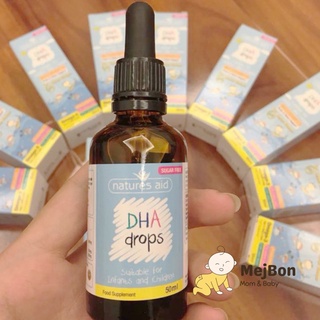 DHA cho bé Natures Aid DHA Drops Anh 50ml