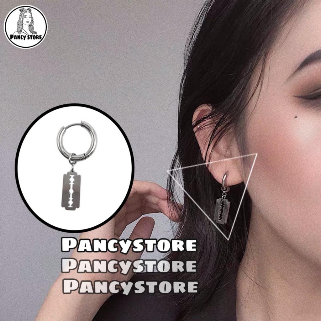 khuyên tai và kẹp vành tai titan Dlam cá tính