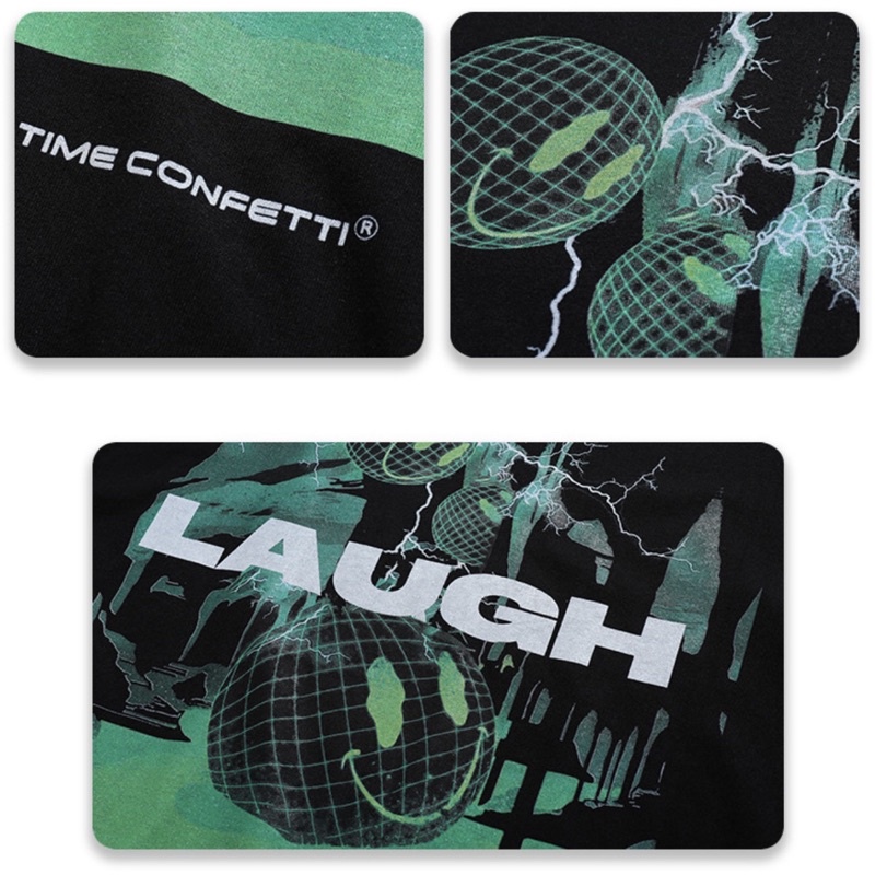 Áo Thun Oversize LAUGH Unisex