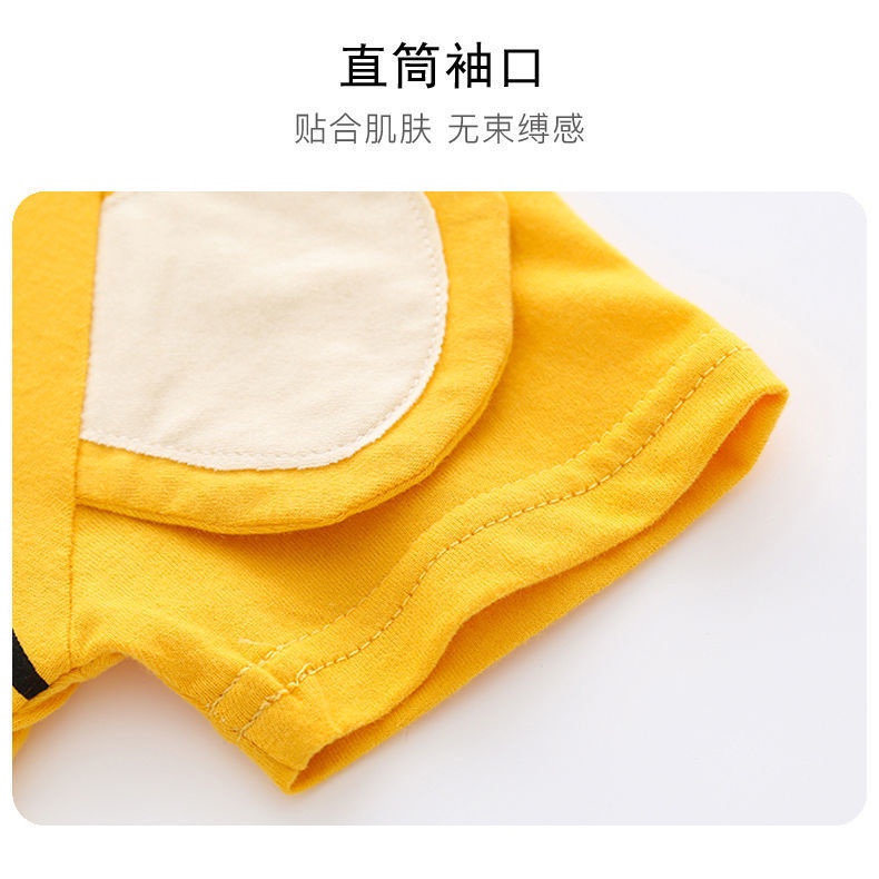 Áo Liền Quần Ngắn Tay Thời Trang Mùa Hè Dành Cho Trẻ Nhỏ 0-6 Tháng