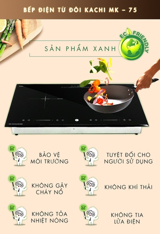 Bếp điện từ Kachi MK75
