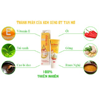 Kem Tan Mỡ Massage SLIMMING CREAM