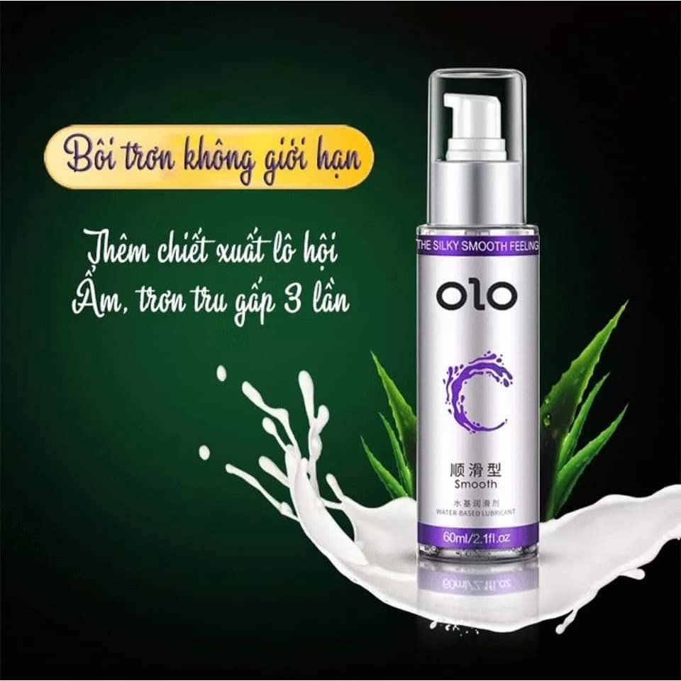Gel Bôi Trơn OLO Cao Cấp, Gồm 3 Phân Loại Nóng Bỏng, Mát Lạnh, Trơn Tru Gấp 3 Lần , hộp 60ml
