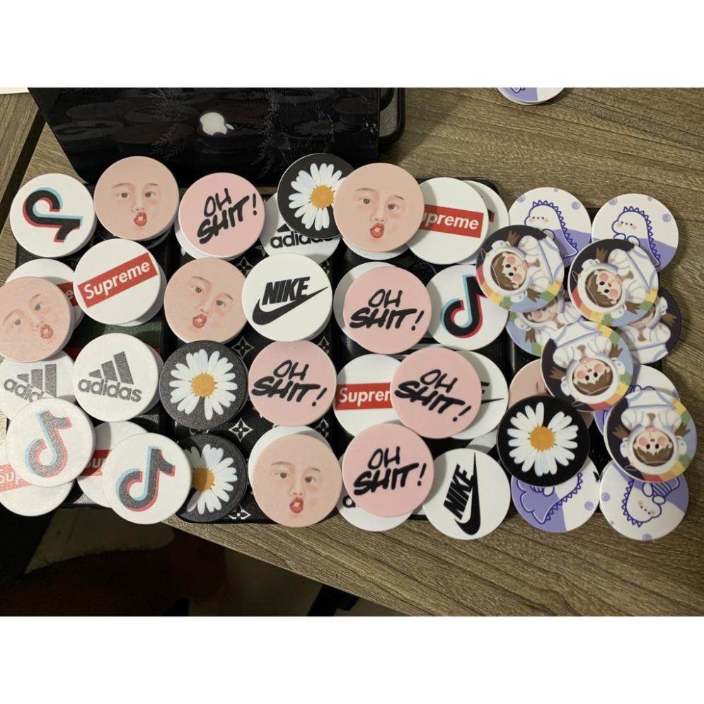 [FREESHIP ĐƠN TỪ 50K] [RẺ VÔ ĐỊCH] IN GIÁ ĐỠ ĐIỆN THOẠI POPSOCKET SUPERMEN ADIDAS NIKE TICKTOK