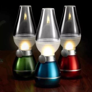 Đèn dầu led cảm ứng bật tắt khi thổi