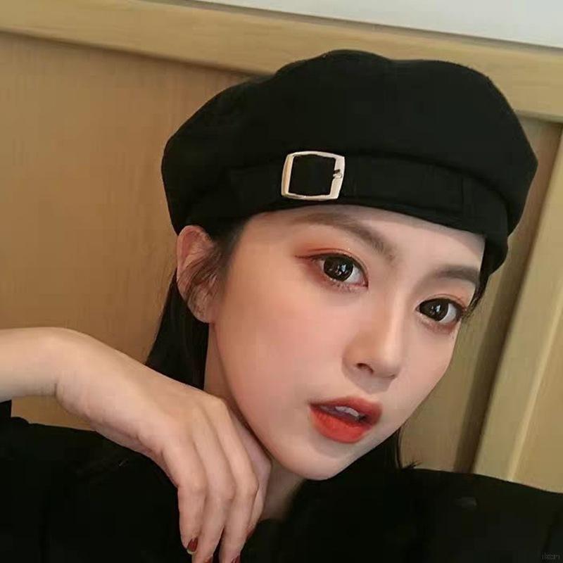 Mũ Nồi Màu Trơn Thanh Lịch Thời Trang Phong Cách Cổ Điển