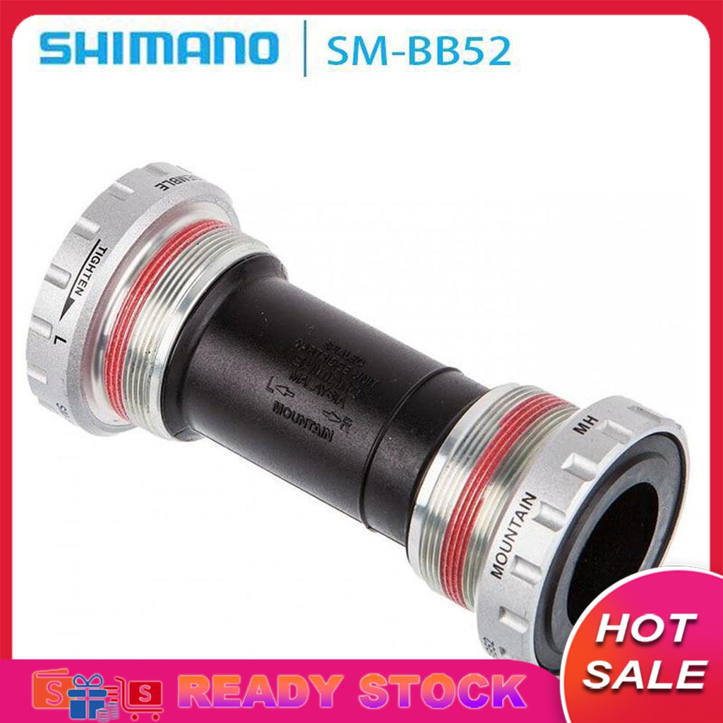 Chân Chống Xe Đạp Leo Núi Shimano SM-BB52 Deore / Alivio 68 / 73mm