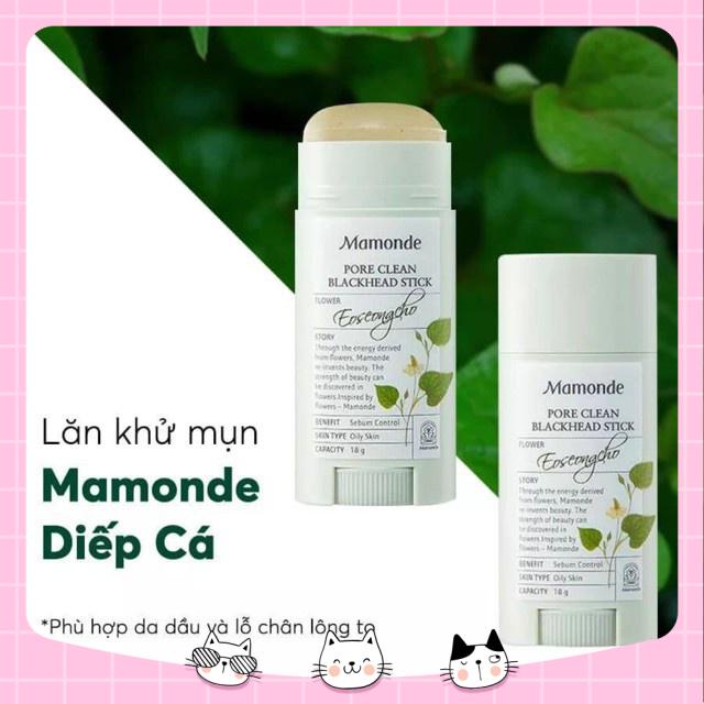 Thanh lăn mụn đầu đen MAMONDE PORE CLEAN BLACKHEAD STICK 18gr