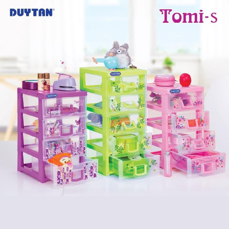 TỦ NHỰA MINI TOMI-S 5 NGĂN- .