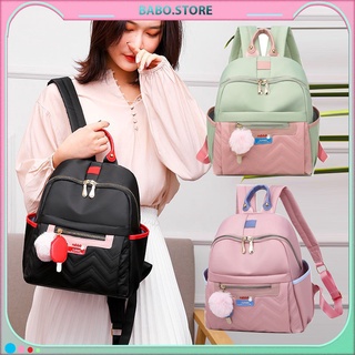 Balo thời trang nữ vải Canvas cao cấp chống thấm nước, cặp sách đựng ipad đi làm, đi học kiểu dáng hàn quốc Babo.store