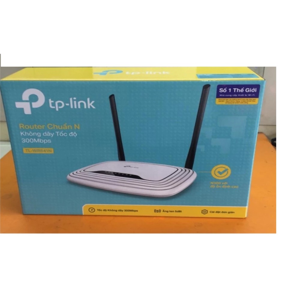 Bộ phát wifi TP Link TL-WR841N -300Mbps (trắng) | BigBuy360 - bigbuy360.vn
