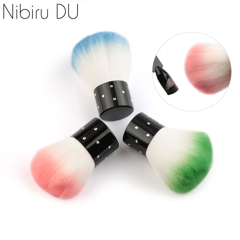 Cọ Vệ Sinh Bụi Móng Tay Cầm Thép Mini Tiện Dụng