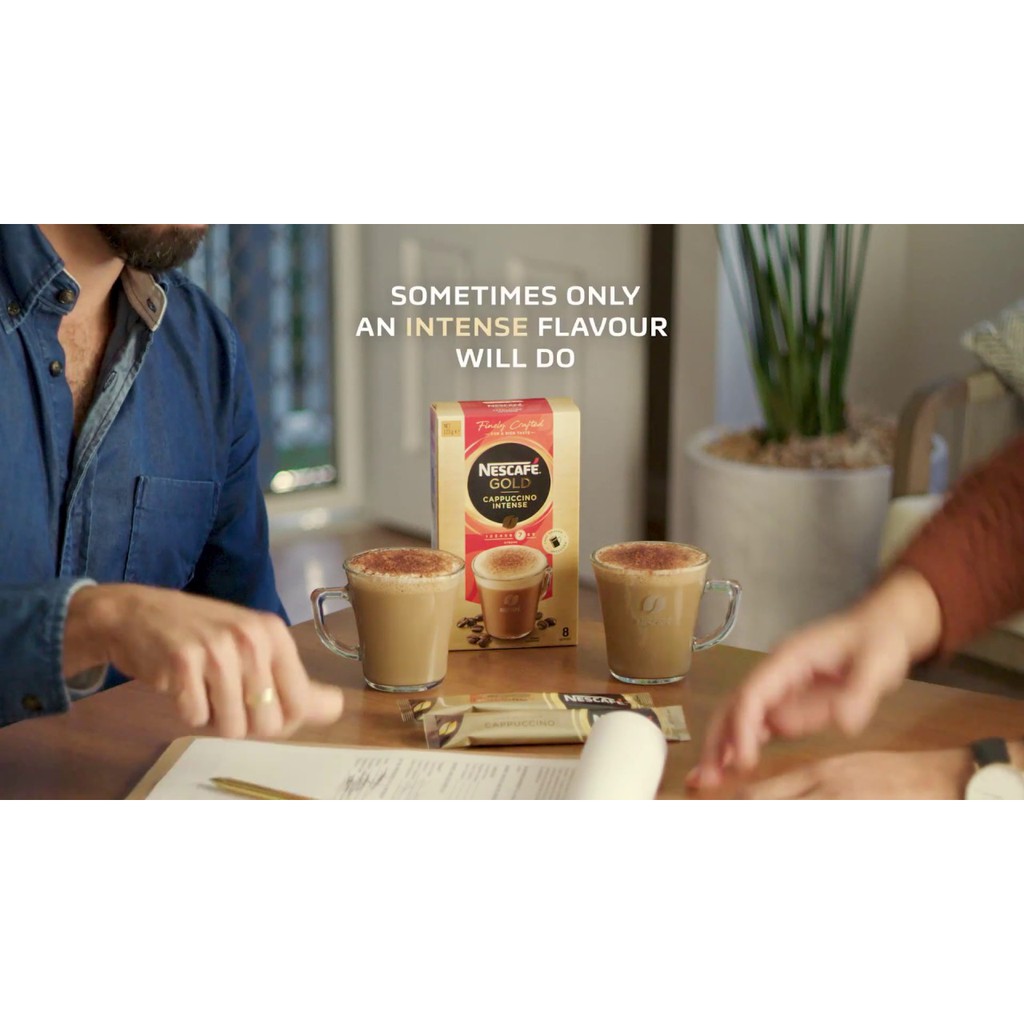 Cafe sữa bọt kem NESCAFE GOLD 8 gói - Úc | BigBuy360 - bigbuy360.vn