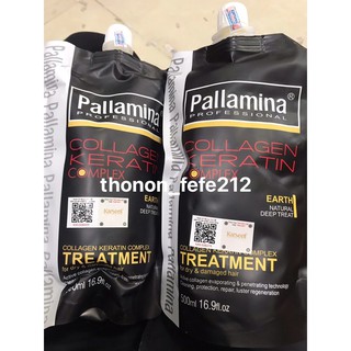 hấp tóc phục hồi collagen keratin pallamina