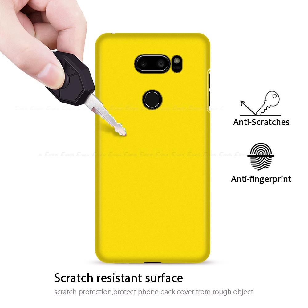 Ốp Điện Thoại PC Cứng Siêu Mỏng Mặt Nhám Cho LG V50 V40 V30 V30S G7 Q6 Plus G8 ThinQ 5G Q6a