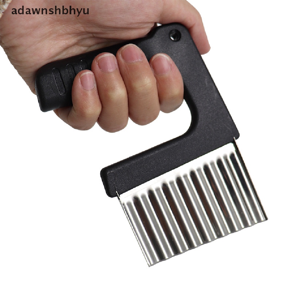 Dụng Cụ Cắt Lát Khoai Tây Lượn Sóng Bằng Thép Không Gỉ