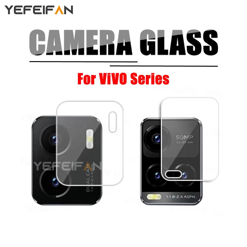 Kính cường lực bảo vệ ống kính máy ảnh cho Vivo V23e Y21 Y21s Y15a Y15s V21 X60 X50 V21e V20 V17 S1 V20 V19 Y20s G Y12s