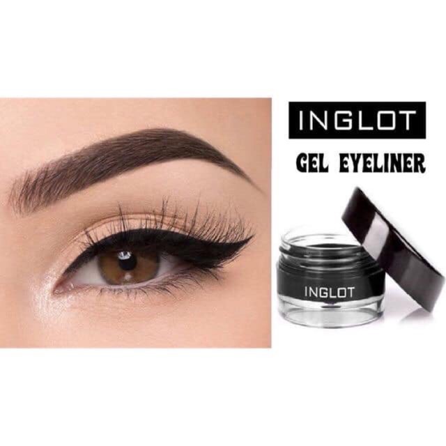 Gel kẻ mắt INGLOT / Gel kẻ mắt với kết cấu siêu mềm mượt, dễ kẻ và dễ sắc nét, ko lem không trôi cả ngày