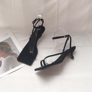 Giày sandal cao gót 5cm kiểu dáng thời thường quí phái TTS16