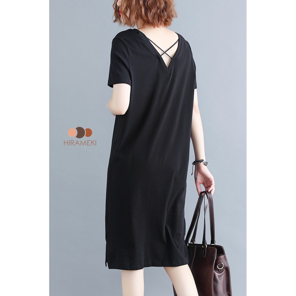 [BIGSIZE] ĐẦM THUN DÂY CHÉO LƯNG BIGSIZE ĐẾN 65-95KG - A20 | BigBuy360 - bigbuy360.vn