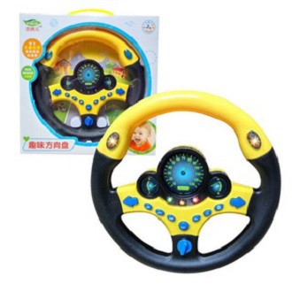 SIÊU GIẢM GIÁ - Vô lăng ô tô cho trẻ em siêu xịn quay 360 độ, lái xe như thật, bé nào cũng thích