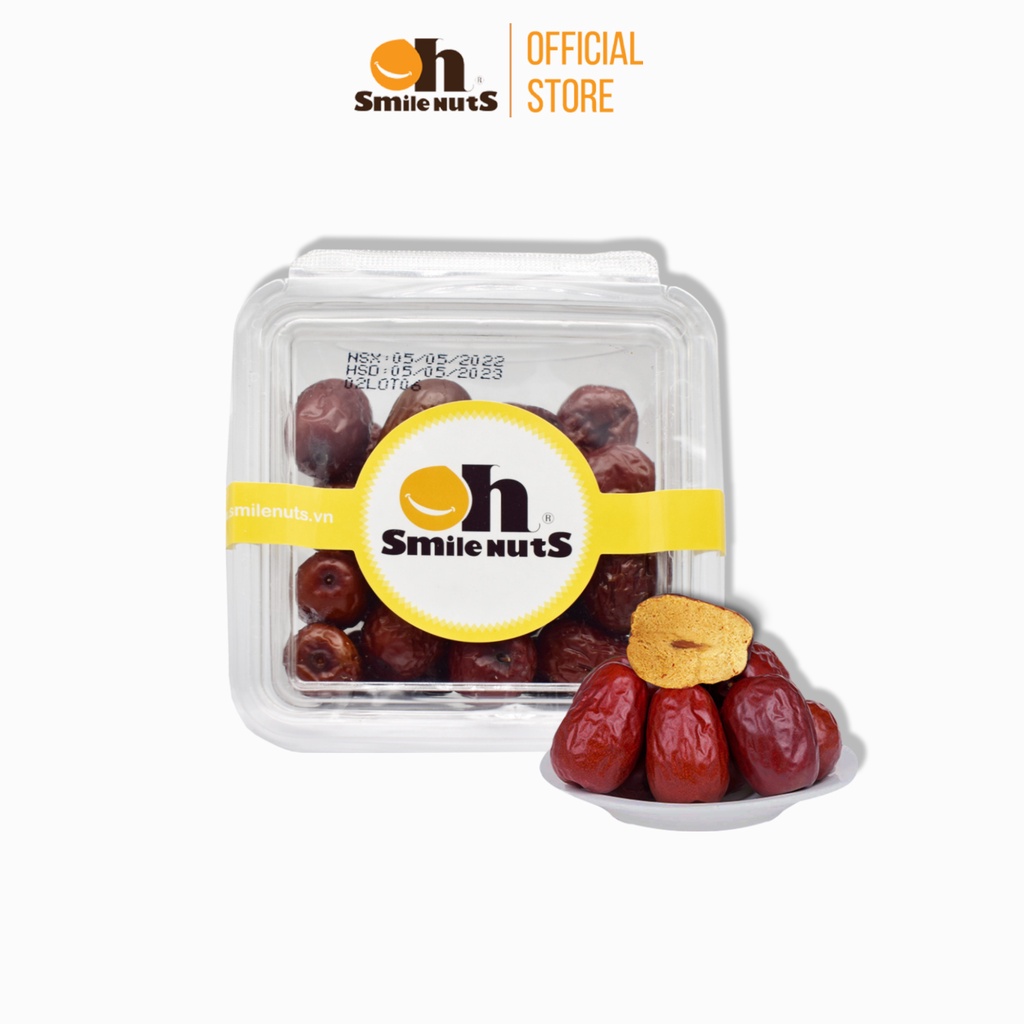 Táo Đỏ Khô Smile Nuts - Khối Lượng 1kg/500g/250g/260g/125g/150gr/110g