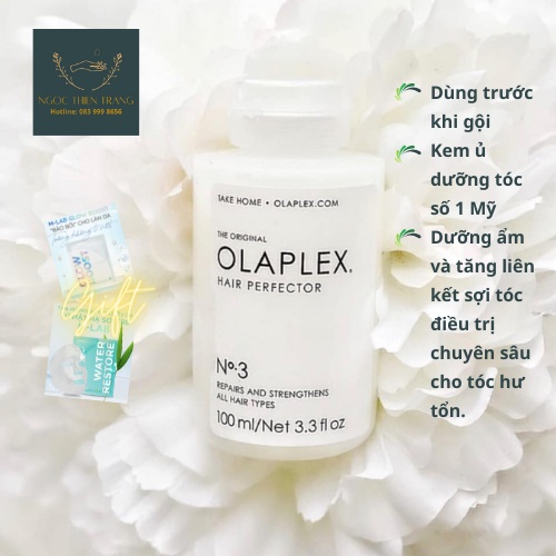 Ủ TÓC TẠI NHÀ OLAPLEX SỐ 3 & SỐ 6 100ml