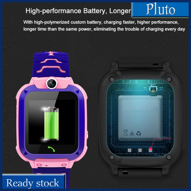 Mới Đồng Hồ Thông Minh Q12b Chống Thấm Nước Định Vị Cuộc Gọi Điều Khiển Từ Xa Cho Bé Trai Gái