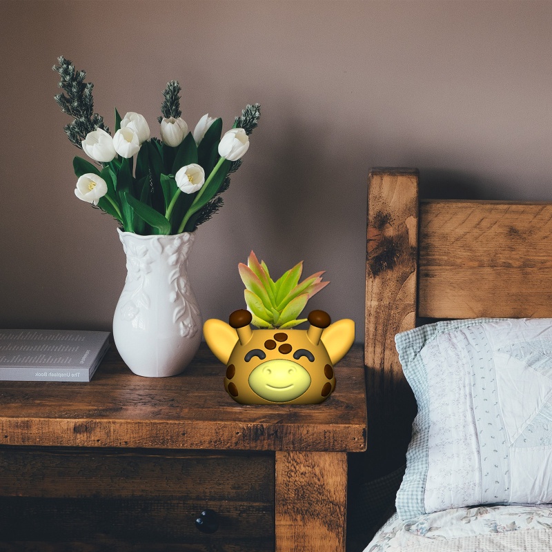 Khuôn Silicone Làm Chậu Hoa Diy