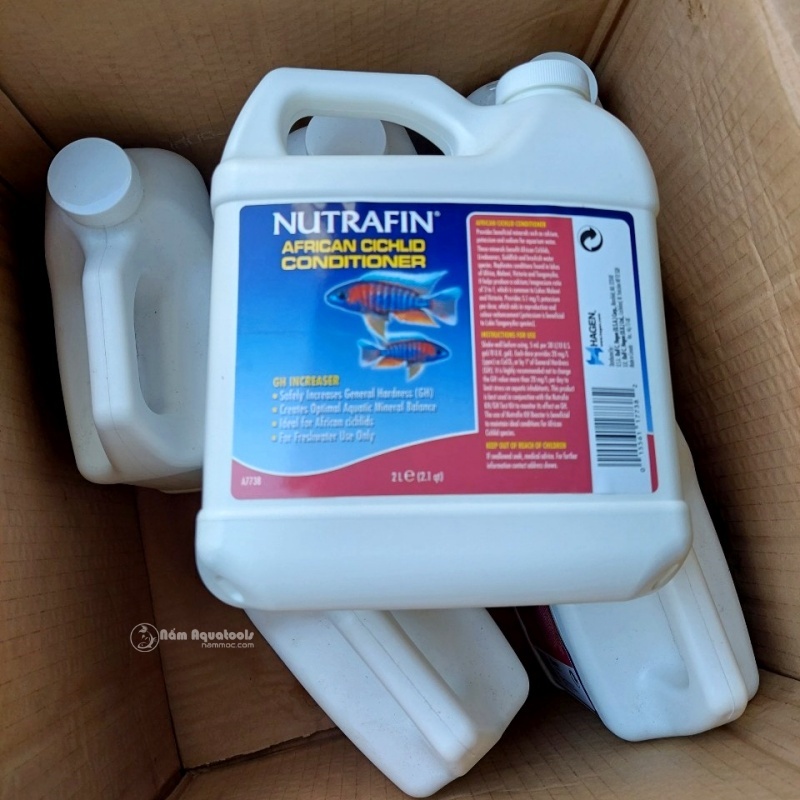 Nutrafin African Cichlid | Khoáng Nutrafin Cao Cấp Dành Cho Tép Cảnh [Can 2 Lít]
