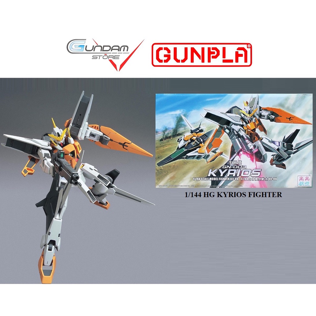 Mô Hình Gundam HG Kyrios Fighter 00 TT Hongli 1/144 Đồ Chơi Lắp Ráp Anime