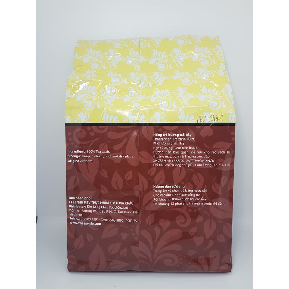 Hồng Trà Đặc Biệt/Ngon/Thường Easy Life 1kg nguyên liệu pha trà sữa ngon