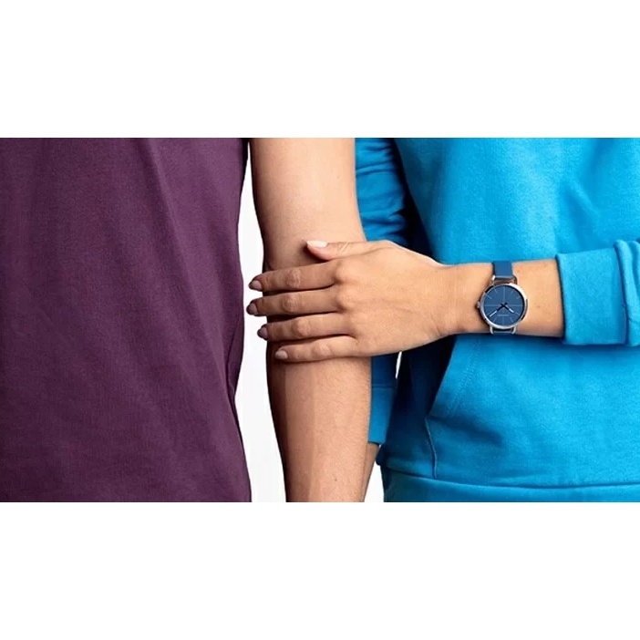 Đồng hồ nữ Calvin Klein Even Quartz Blue Dial Ladies Watch K7B231VN