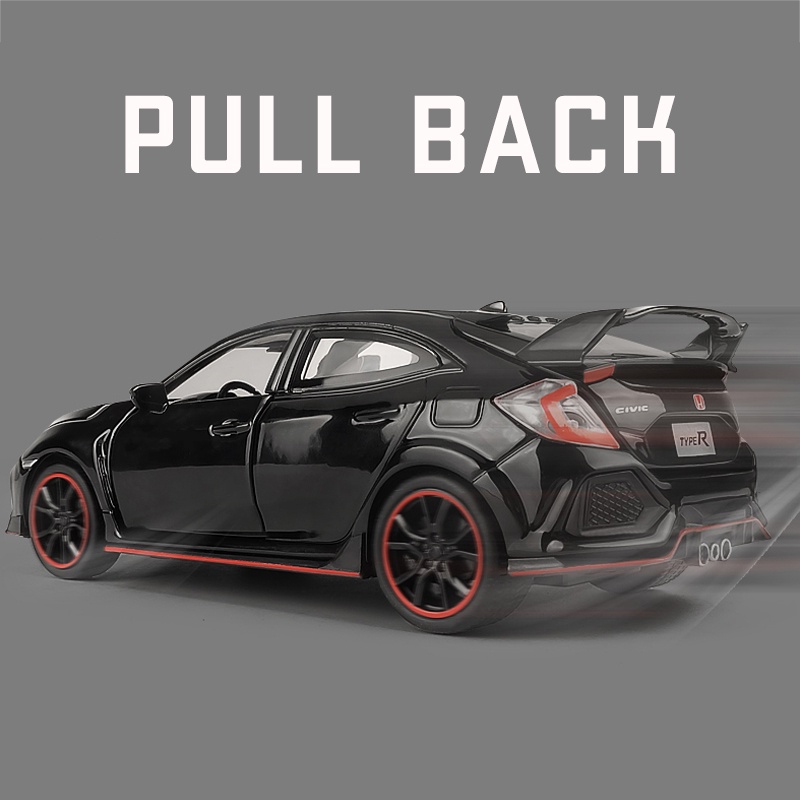 Mô Hình Xe Hơi Honda Civic Type-R Bằng Hợp Kim Tỉ Lệ 1: 32