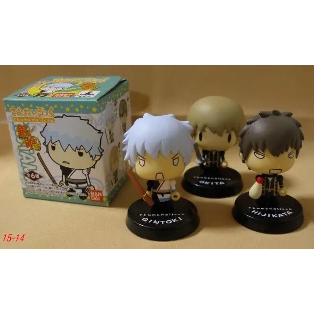 [BANDAI] Mô hình lắp ghép mini Thumbnailook Gintama (PVC Figure) chính hãng Nhật Bản