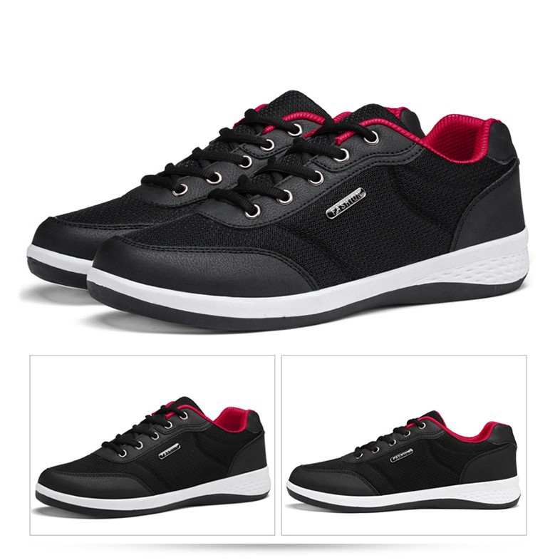 Giày Thể Thao Sneakers Giá Rẻ Sườn Vạch Thoáng Khí