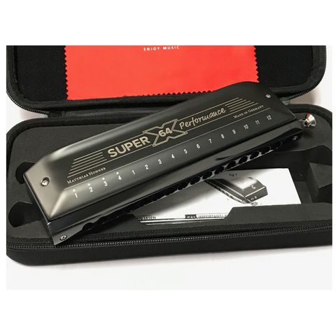 Kèn Harmonica Chromatic Hohner Super 64X Performance M758601