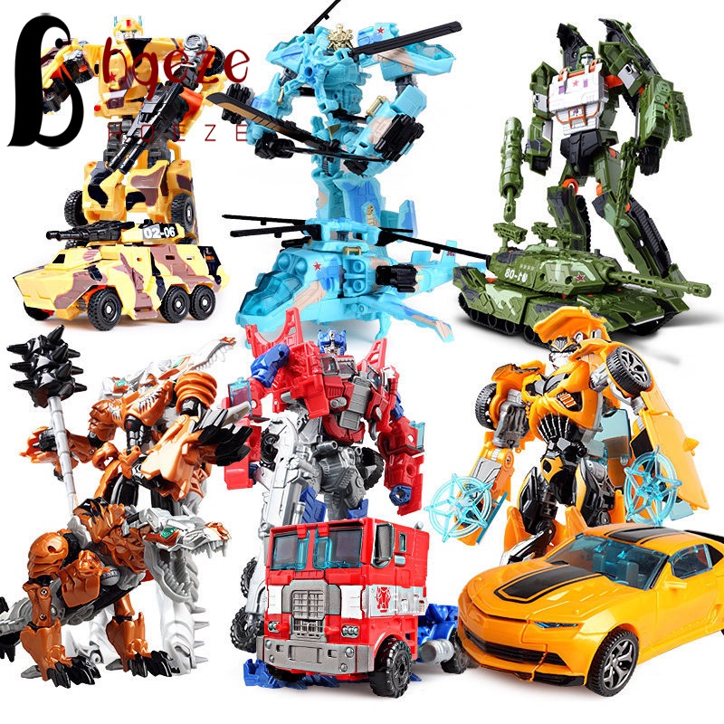 Đồ Chơi Robot Biến Hình Bumblebee Optimus Prime Megatron Decepticons Jazz Dành Cho Bé Trai