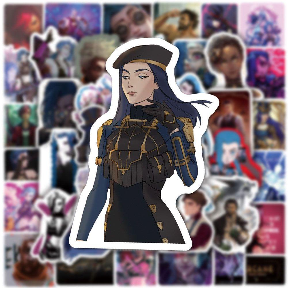 PEWANY Miếng Dán Hoạt Hình Anime Graffiti Chống Nước Trang Trí Ván Trượt Ghi Ta Xe Máy Laptop Hành Lý