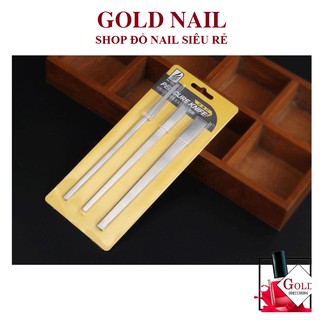 Bộ dao lấy khoé, dụng cụ lấy khoé móng gồm 3 cây