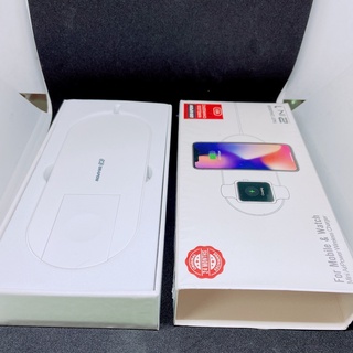 Sạc không dây 2 in 1 cho apple watch và iphone chính hãng - drapow-w01