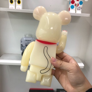 Bearbrick Mèo May mắn 400%